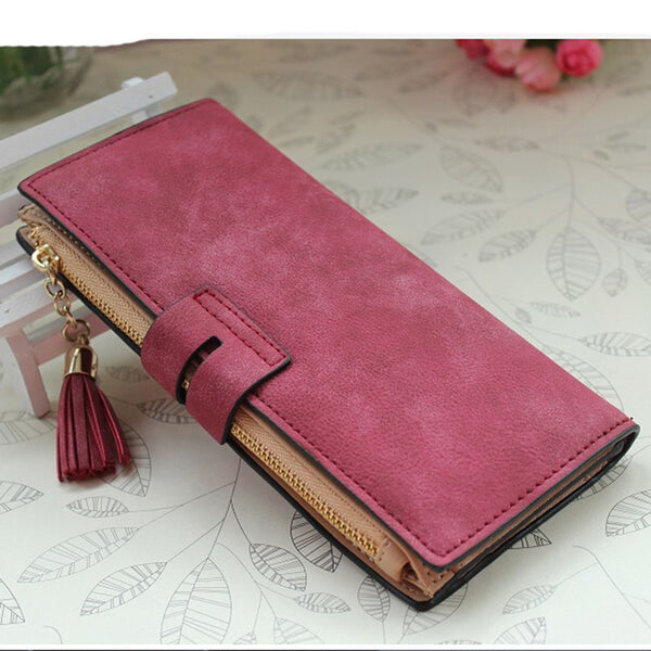 Pinky Leather Wallet