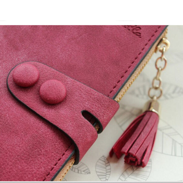 Pinky Leather Wallet