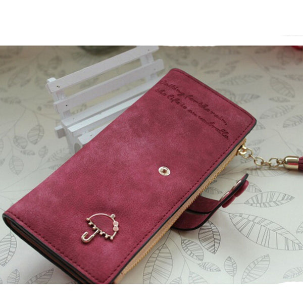 Pinky Leather Wallet