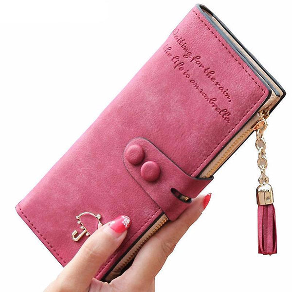Pinky Leather Wallet
