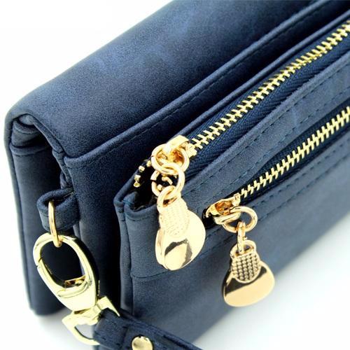 Double Zipper Purse