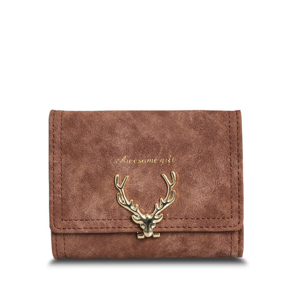 Christmas Deer Clasp Purse