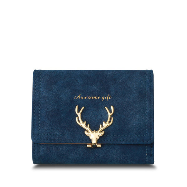 Christmas Deer Clasp Purse