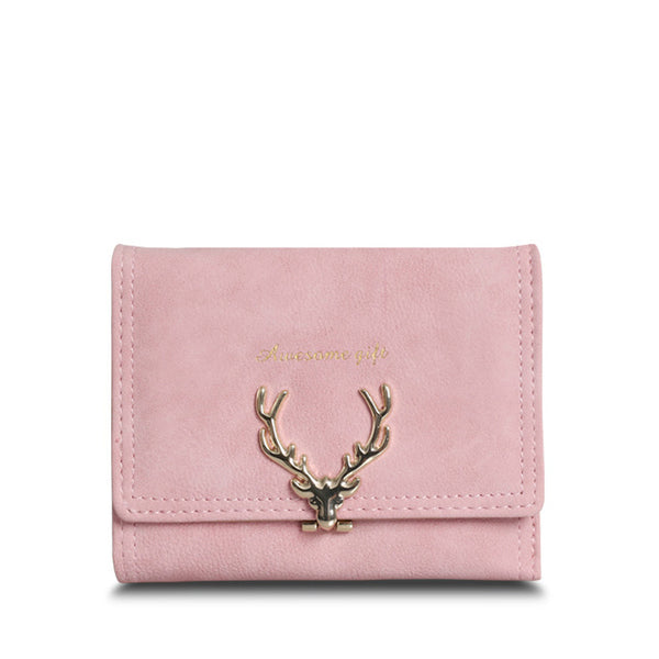 Christmas Deer Clasp Purse