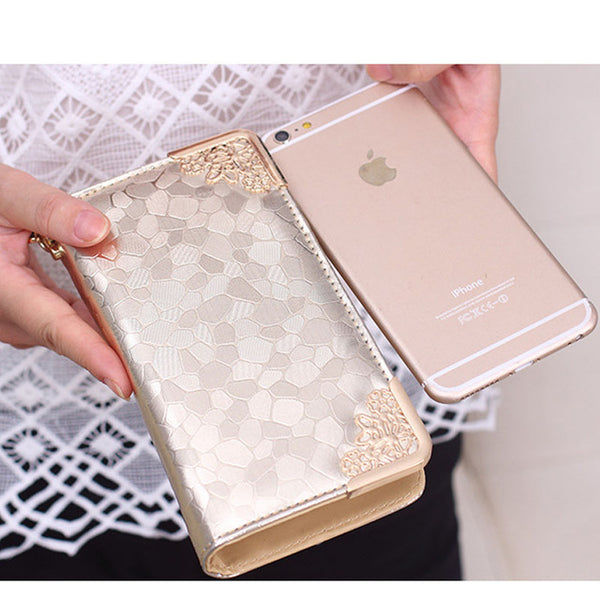 Dazzling Silver Wallet