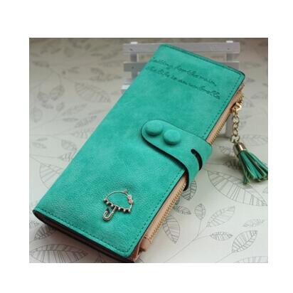 Pinky Leather Wallet