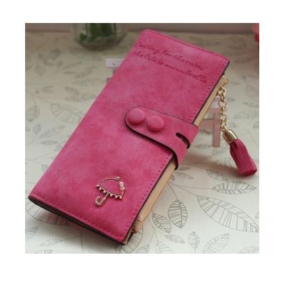 Pinky Leather Wallet